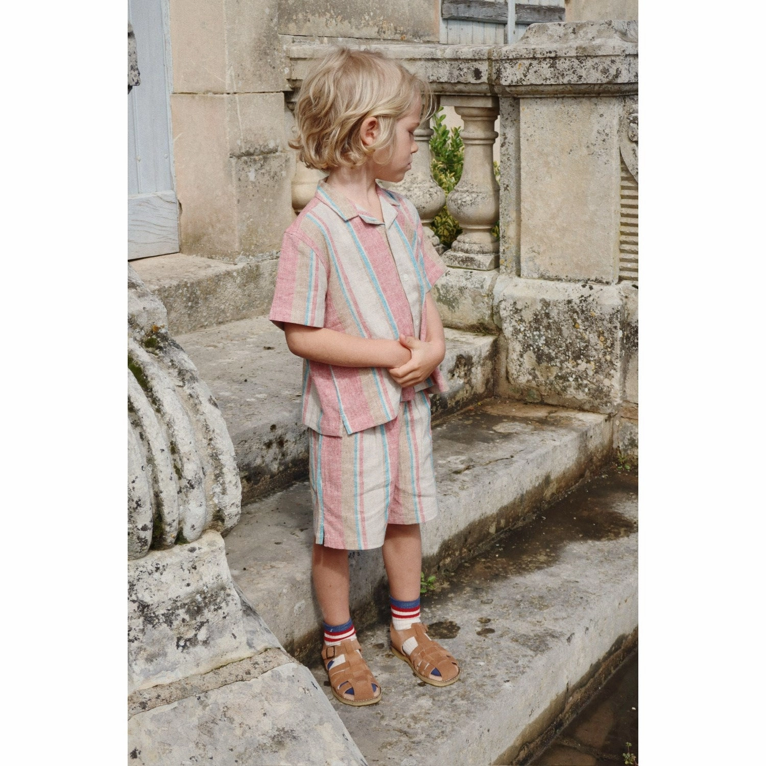 Effortless Konges Sljd Stan Stripe Venice Shorts