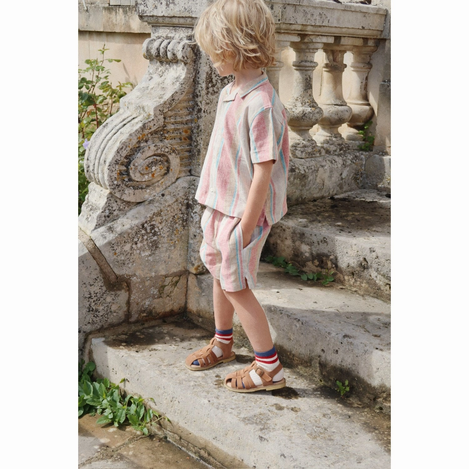 Effortless Konges Sljd Stan Stripe Venice Shorts