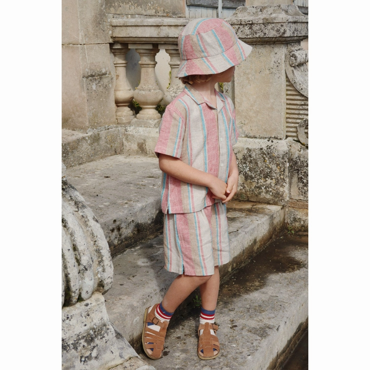 Effortless Konges Sljd Stan Stripe Venice Shorts