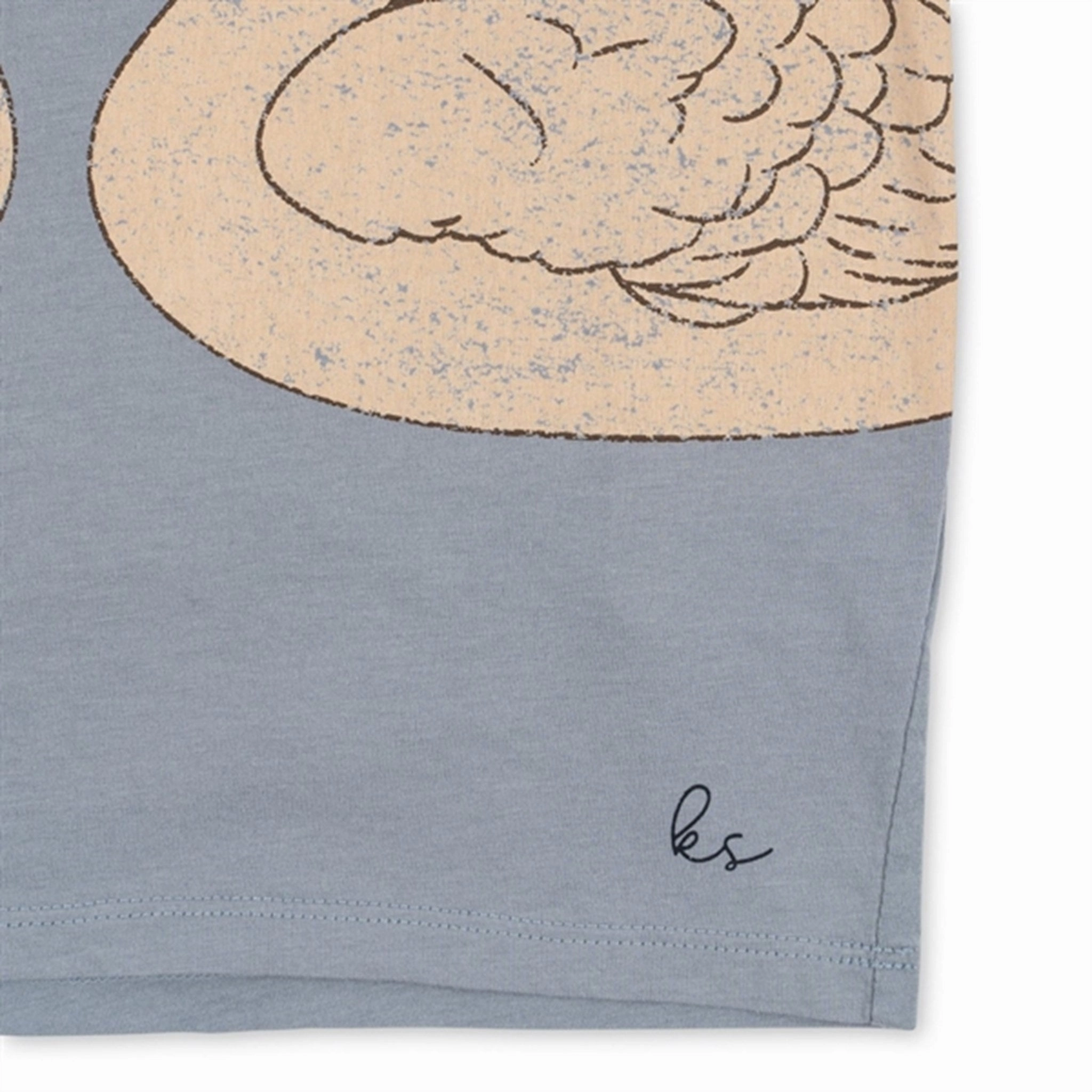 Effortless Konges Sljd Tradewinds Famo Puff T-shirt