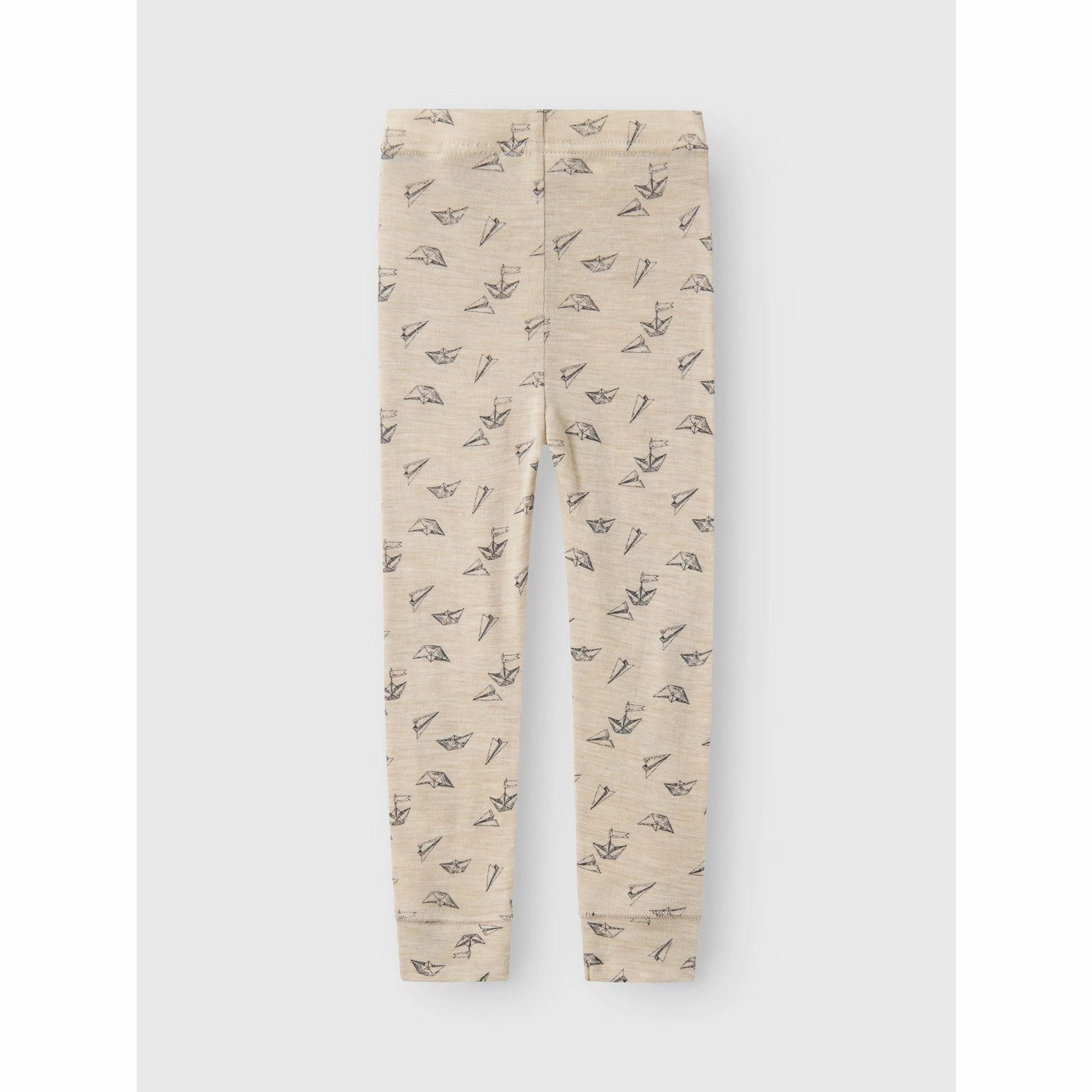 Effortless Name It Pure Cashmere Aop Wang Wool Rib Long Johns Aop