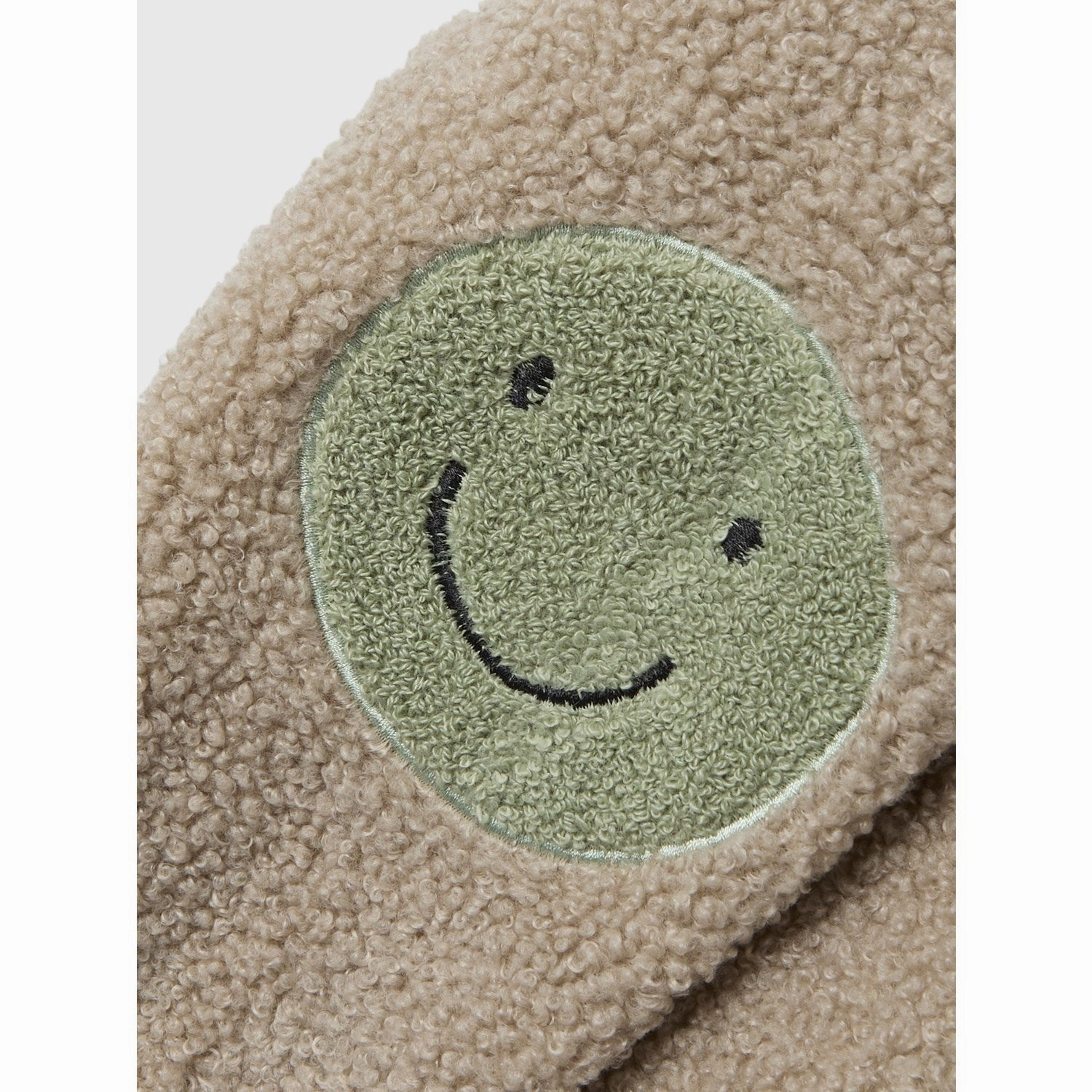 Effortless Name It Pure Cashmere Sand Regular Teddy Cardigan