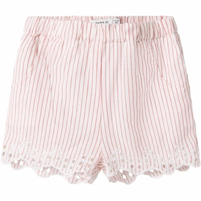 Elegance Name It Bright White Fesinne Shorts Contemporary
