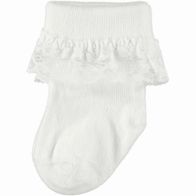 Elegance Name it Bright White Opagna Socks Retro