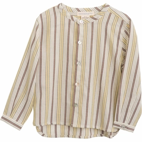 Elegance Serendipity Misty Stripes Shirt Luxurious