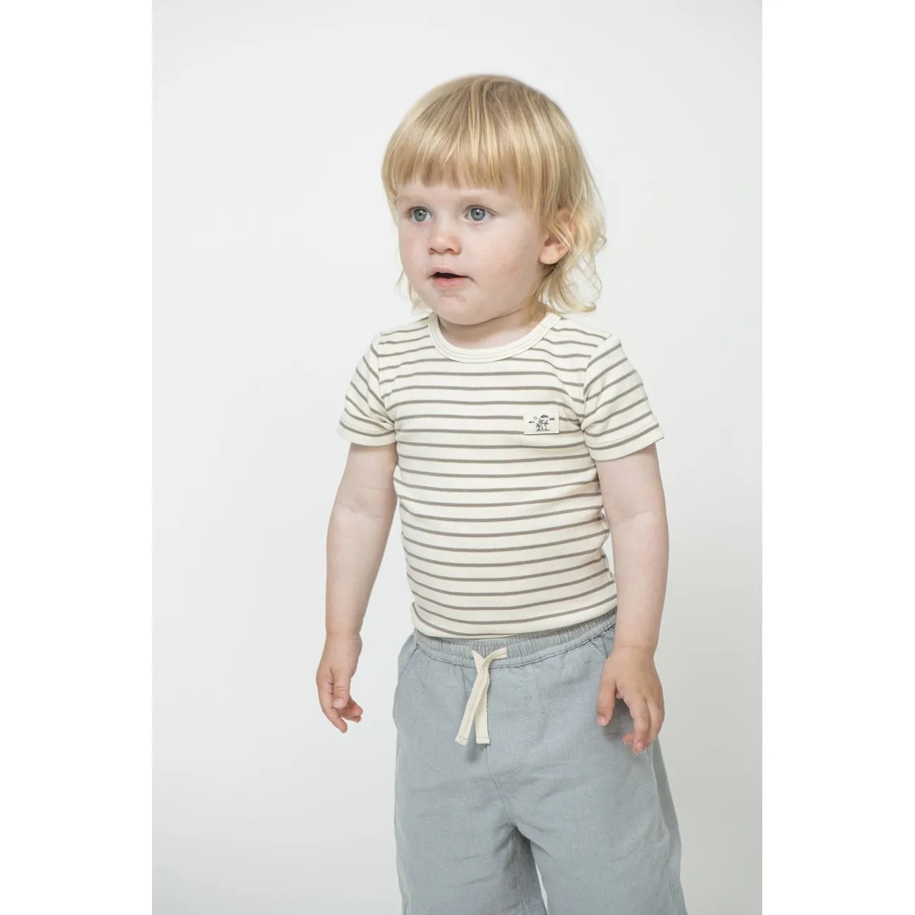 Elegant Sofie Schnoor Dusty Blue Shorts