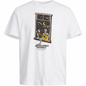 Elegant Jack & Jones Junior Bright White Afterlife T-Shirt Lavish