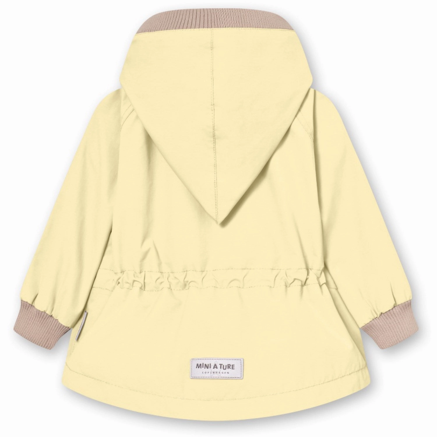 Elegant Mini A ture Double Cream Wai Fleece Lined Spring Jacket. GRS