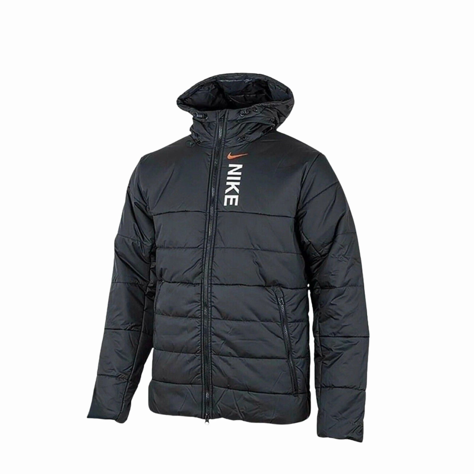 Elegant silhouettes Nike Sportswear Hybrid Synthetic-Fill Jacket Black Modern luxury