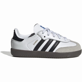 Embellished shoes adidas Originals Ftwr White/Core Black/Gum5 Samba Og El I Sneakers Formal shoes