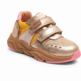 Embellished shoes Bisgaard Gold Herle Tex Sneakers Collectible shoes