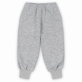 Embroidery Konges Sljd Grey Melange Lou Sweat Pants Ocs Linen