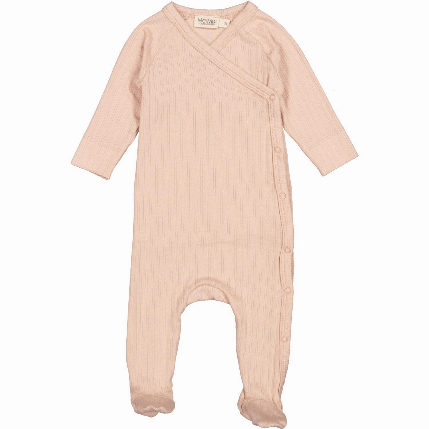 Embroidery MarMar New Born Micro Modal Light Cheek Rubello Onesie Pattern