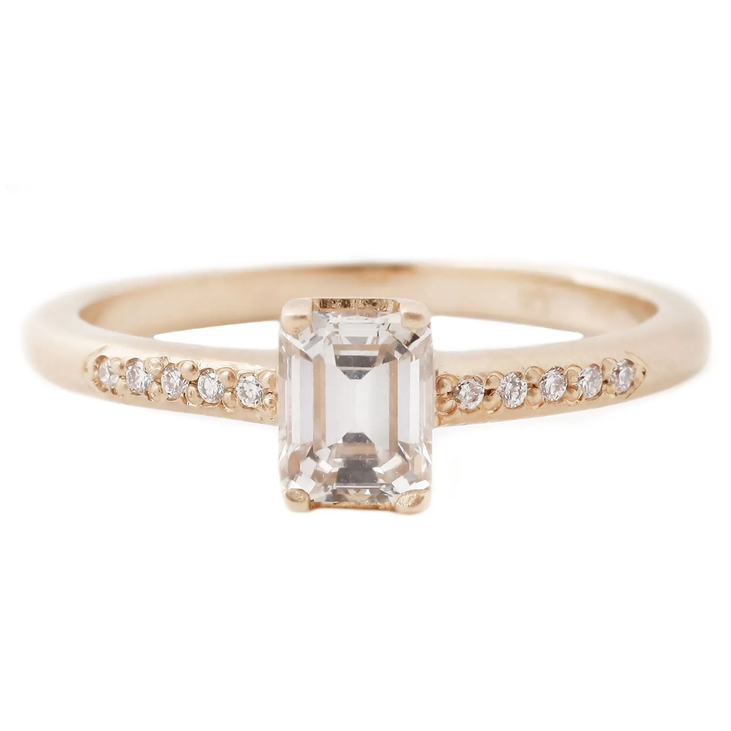 Emerald Cut Diamond Ring