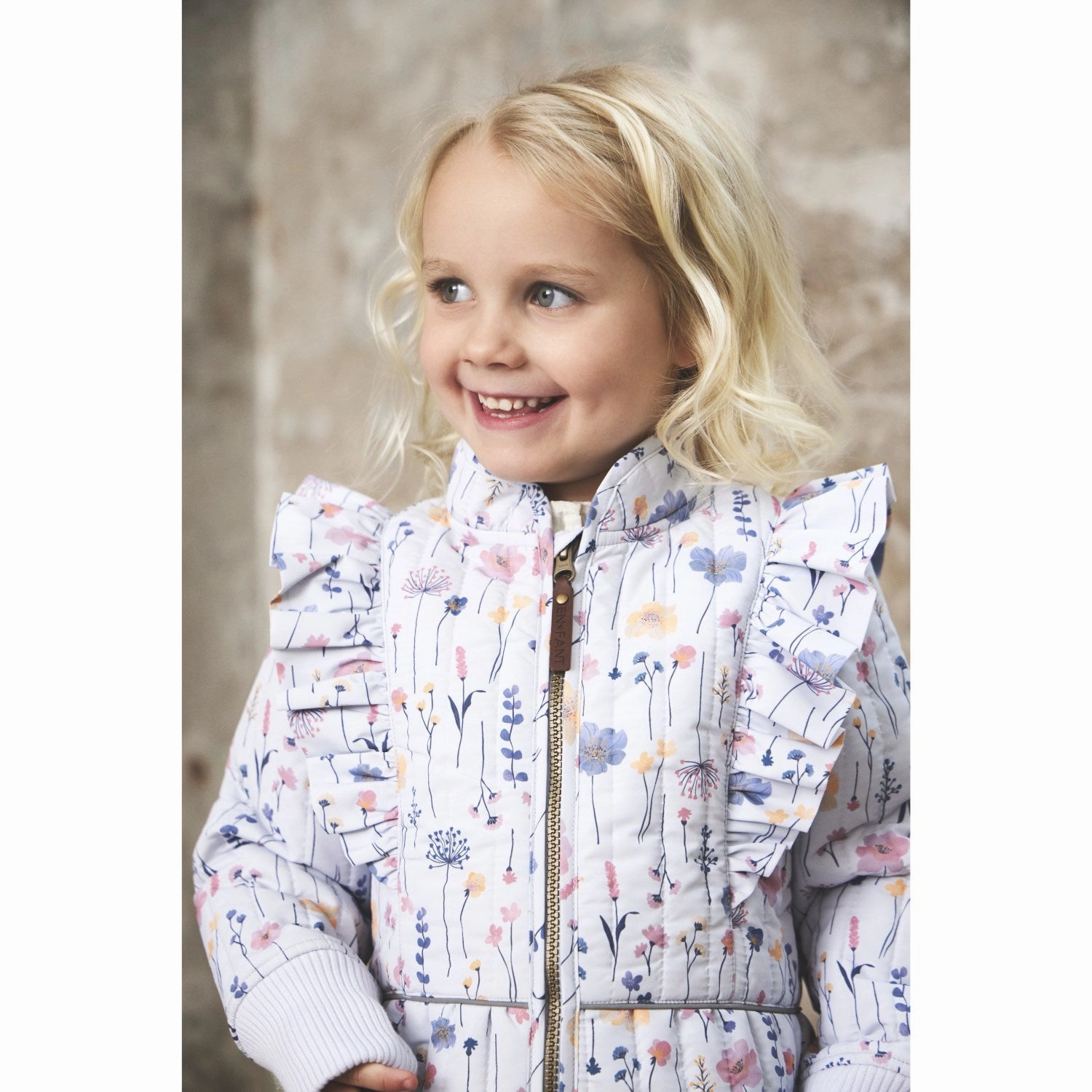 En Fant Arctic Ice Thermal Set, AOP Chiffon