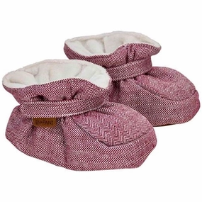 En Fant Baby Slippers Ruby Wine Cutting-edge Regal