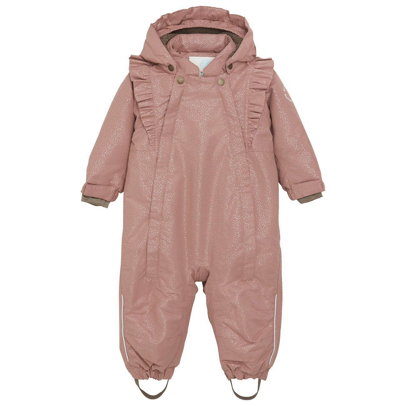 En Fant Burlwood Baby Snowsuit w. Ruffles Contemporary Masterpiece