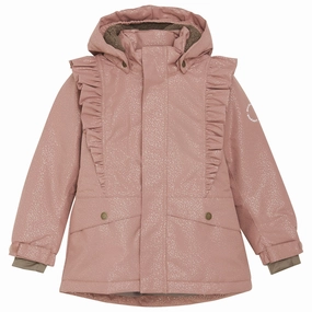 En Fant Burlwood jacket w. Ruffles Coveted Desirable