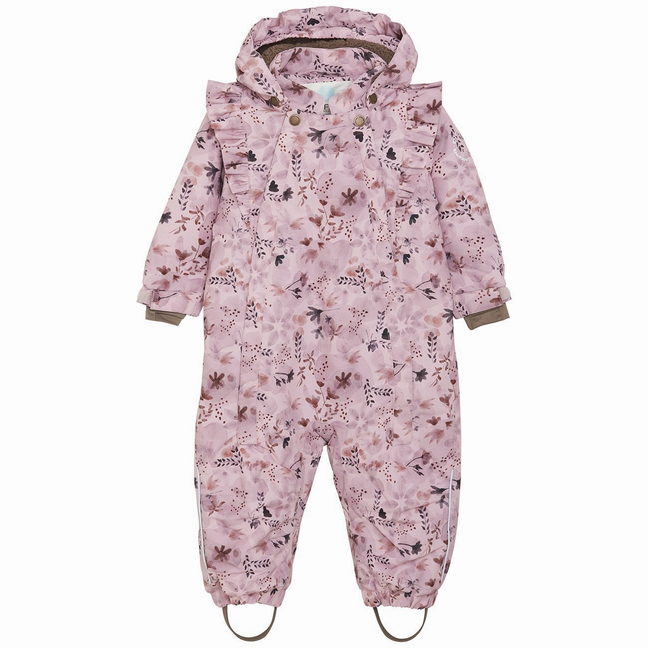 Design En Fant Burnished Lilac Baby Snowsuit w. Ruffles Prestige