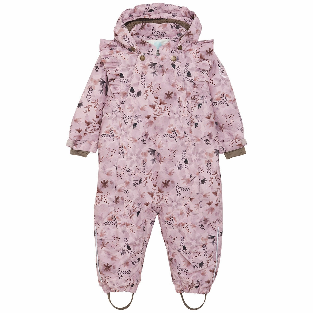 En Fant Burnished Lilac Baby Snowsuit w. Ruffles Worldwide Leadership