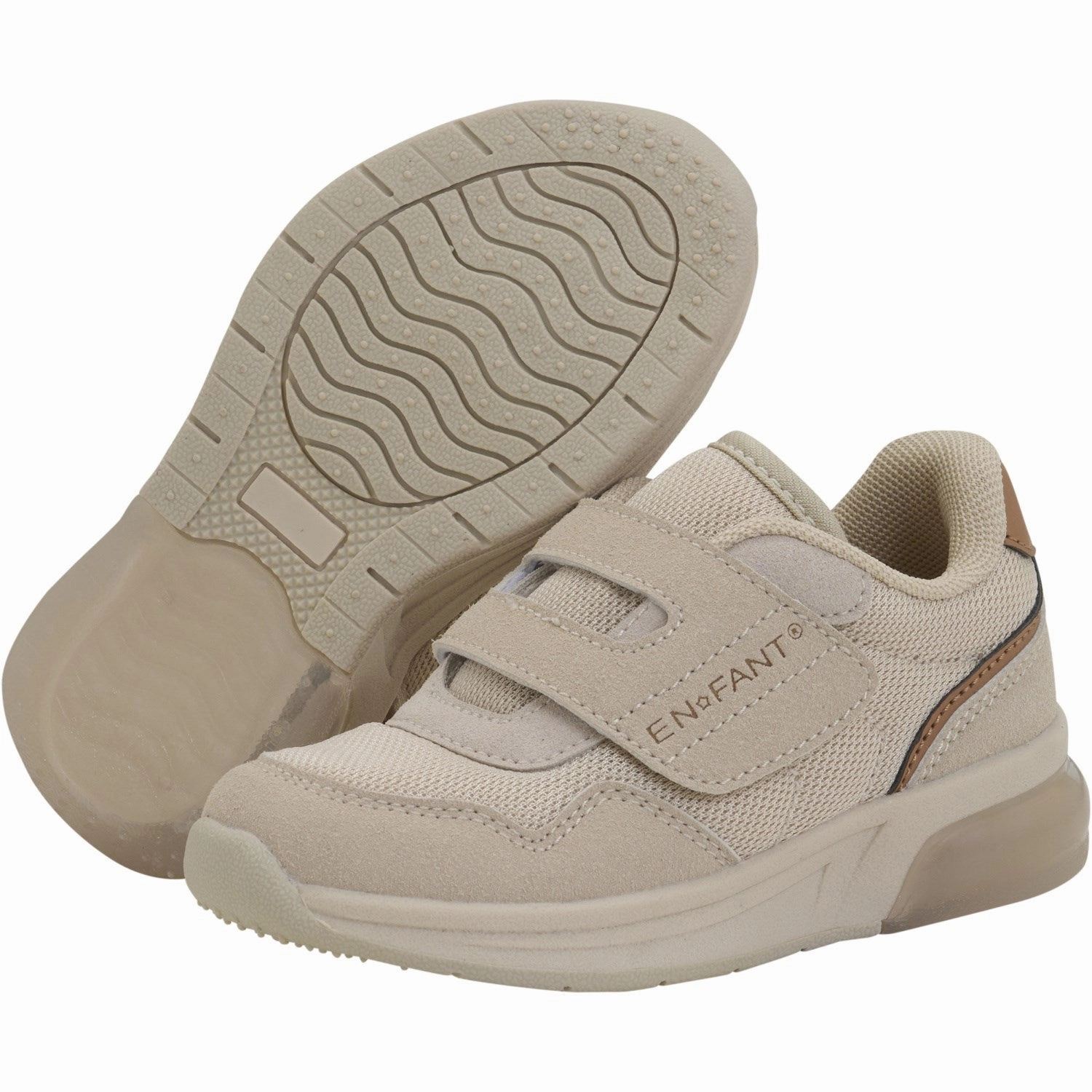 En Fant French Oak Sneakers Velcro w. Light Skate shoes