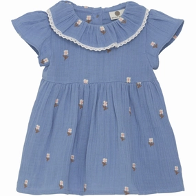 En Fant Infinity Dress Embroidery Muslin Sustainable Rare