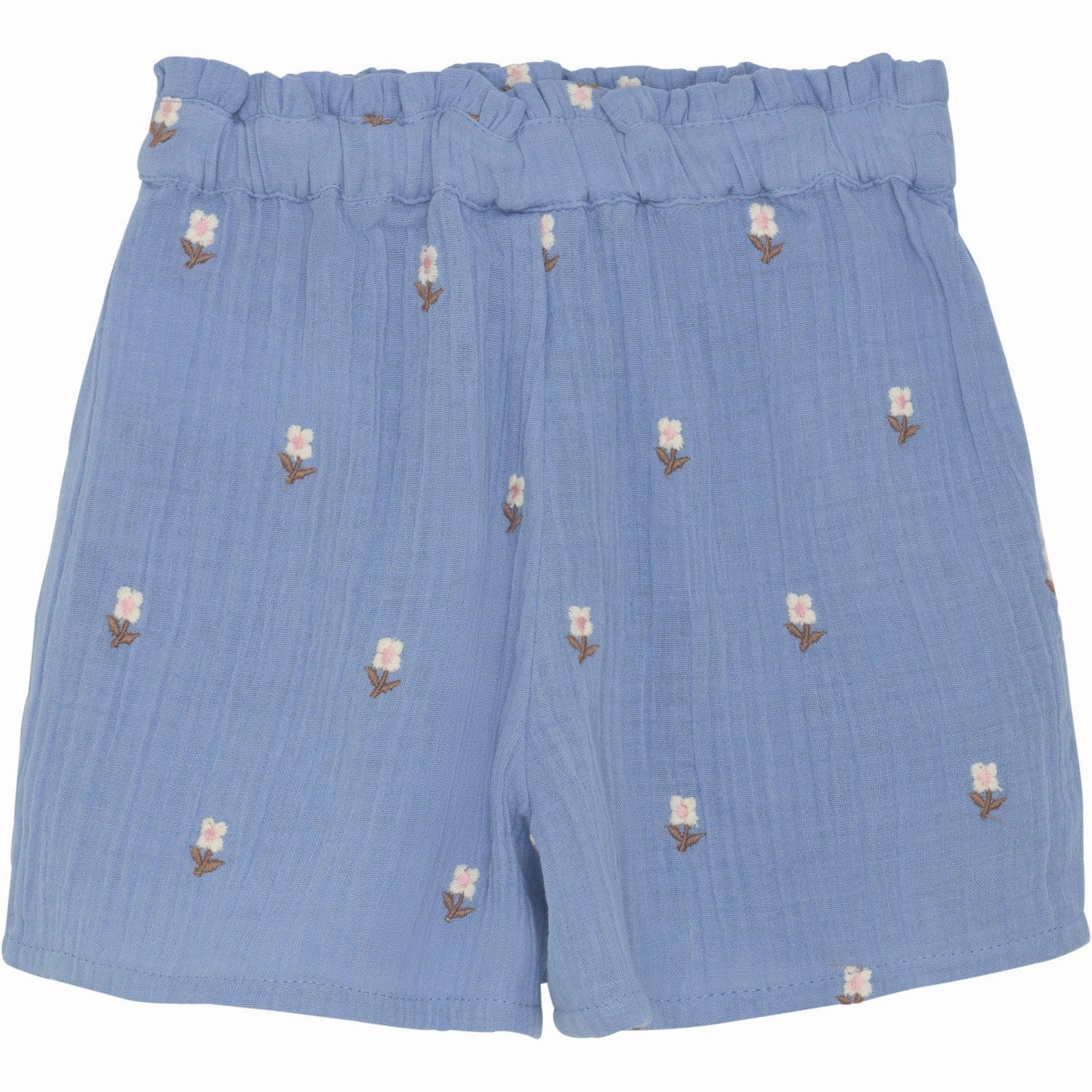 En Fant Infinity Shorts Embroidery Muslin Color