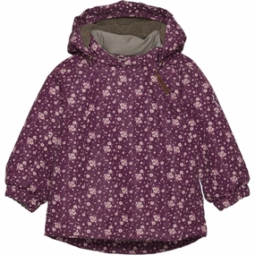 En Fant Jacket AOP Baby Fig Luxurious Classic