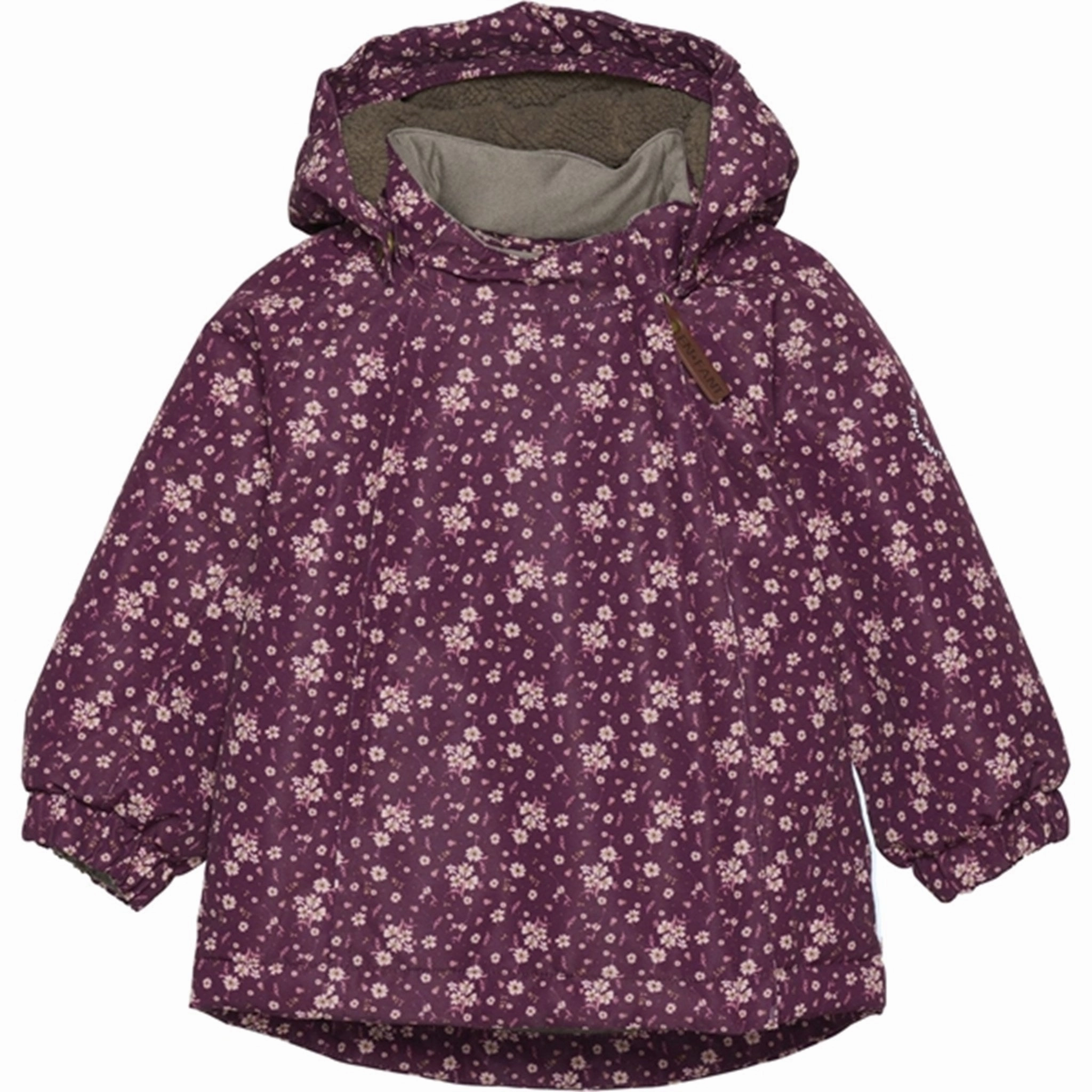 En Fant Jacket AOP Baby Fig Luxurious Classic