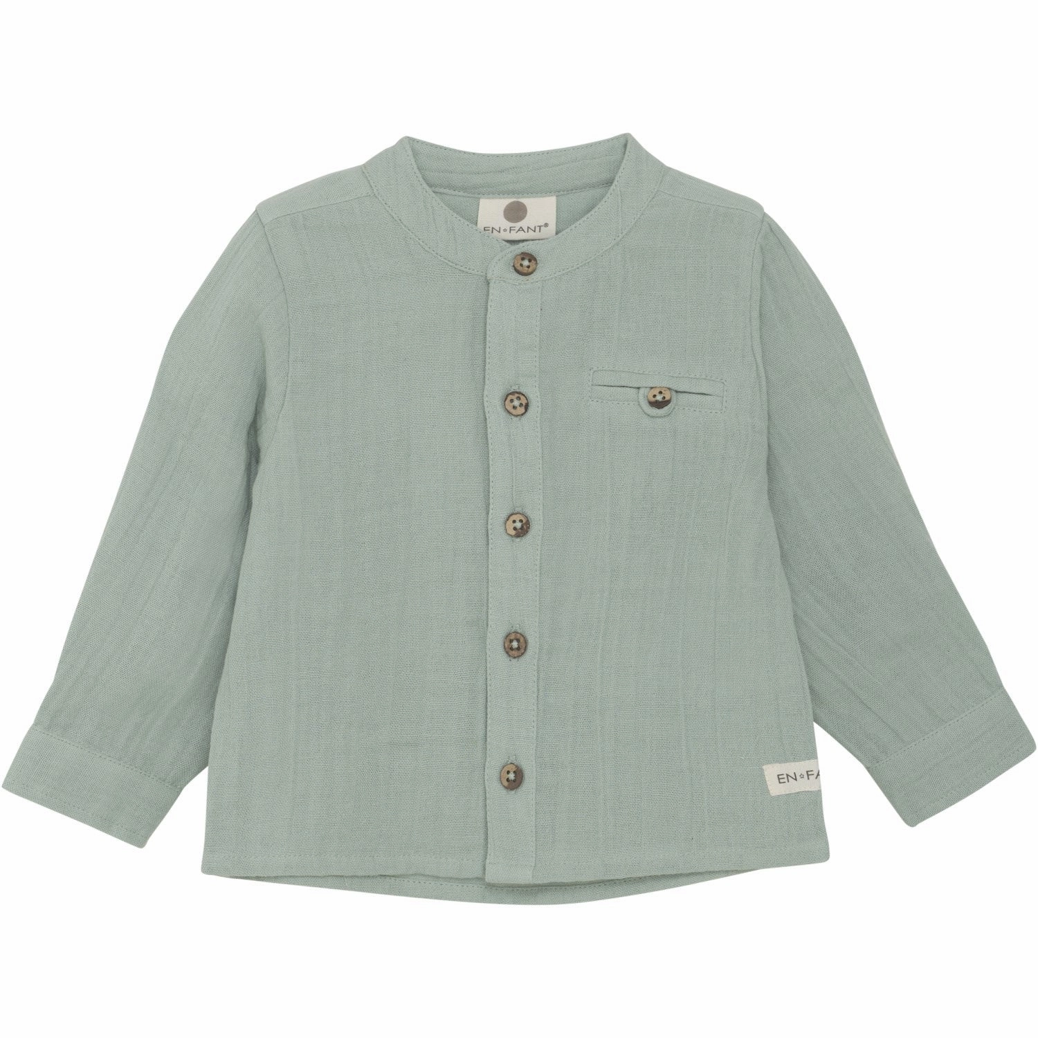 Chic En Fant Jadeite Shirt Muslin Futuristic