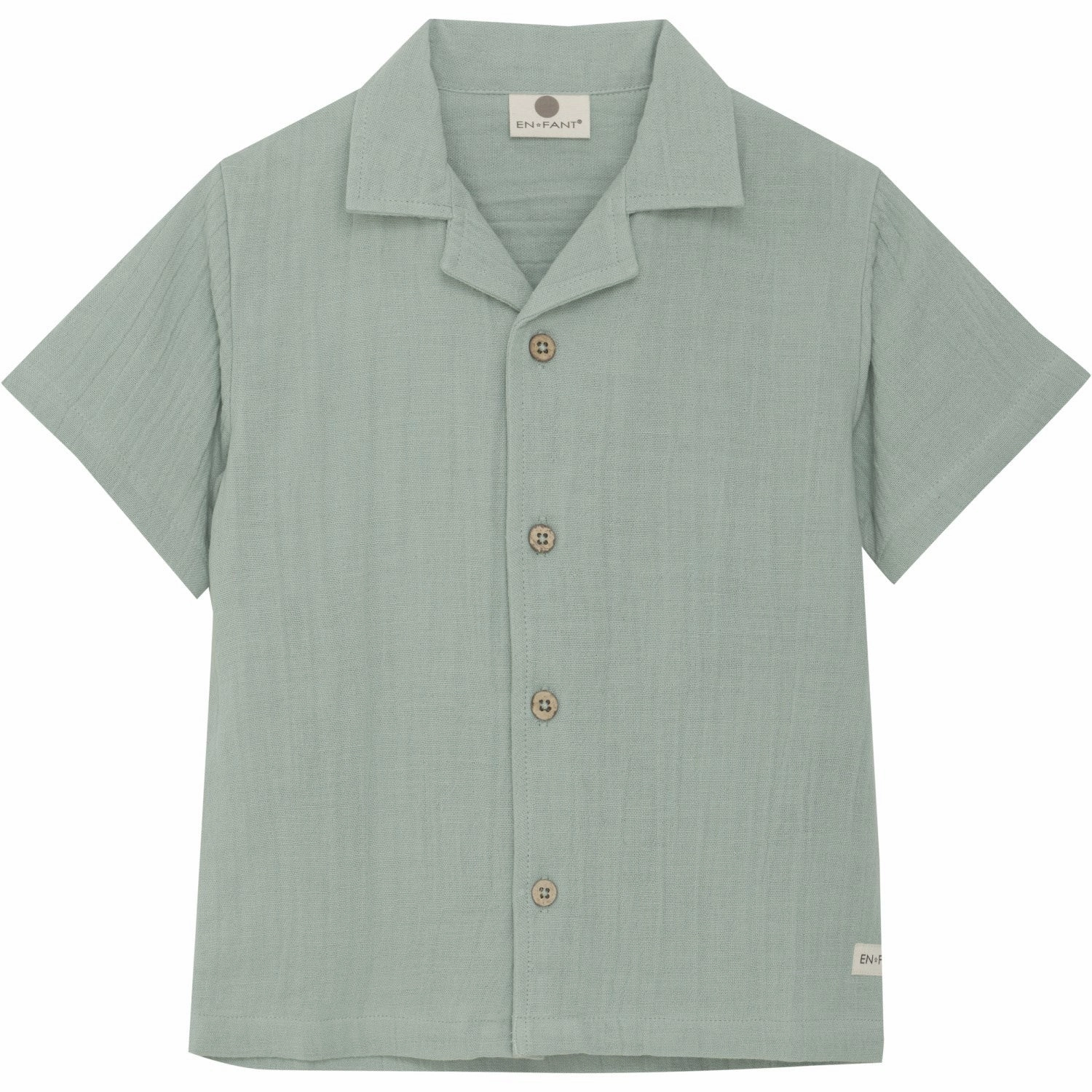 En Fant Jadeite Shirt SS Muslin Modern Elite