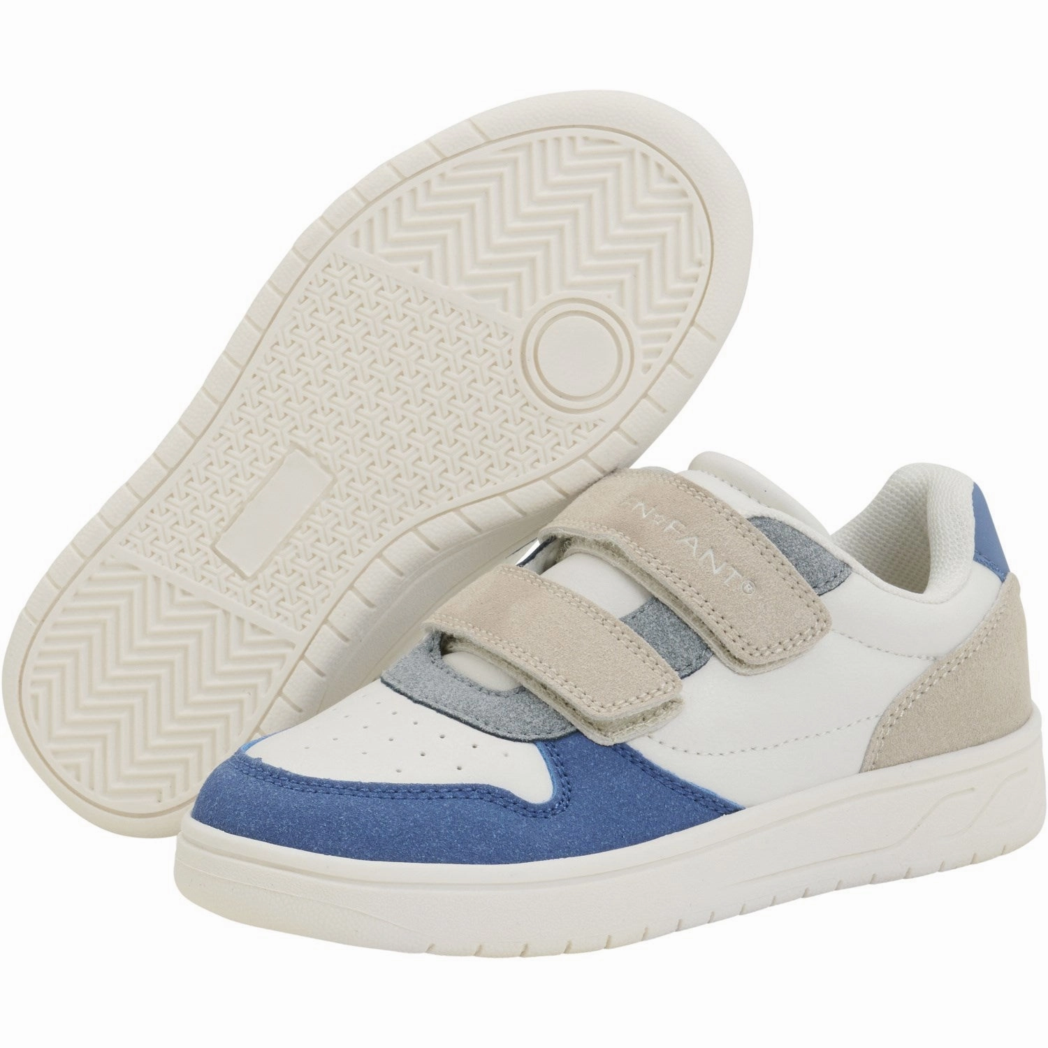 En Fant Jadeite Sneakers Velcro Suede shoes