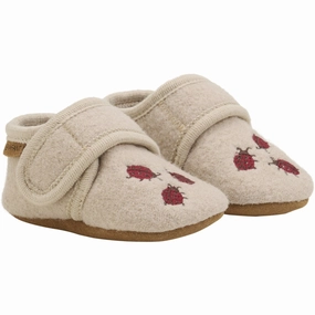 En Fant Moonlight Wool Slippers With Embroidery Aristocratic Global