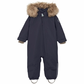 En Fant Parisian Night Baby Snowsuit m. Fake Fur Leadership Prestige