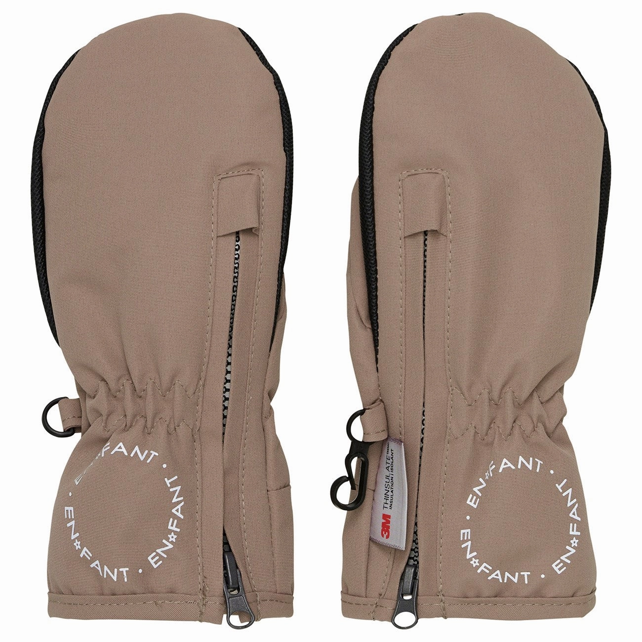 En Fant Pine Bark Mitts w. Zipper Masterpiece Celebrated