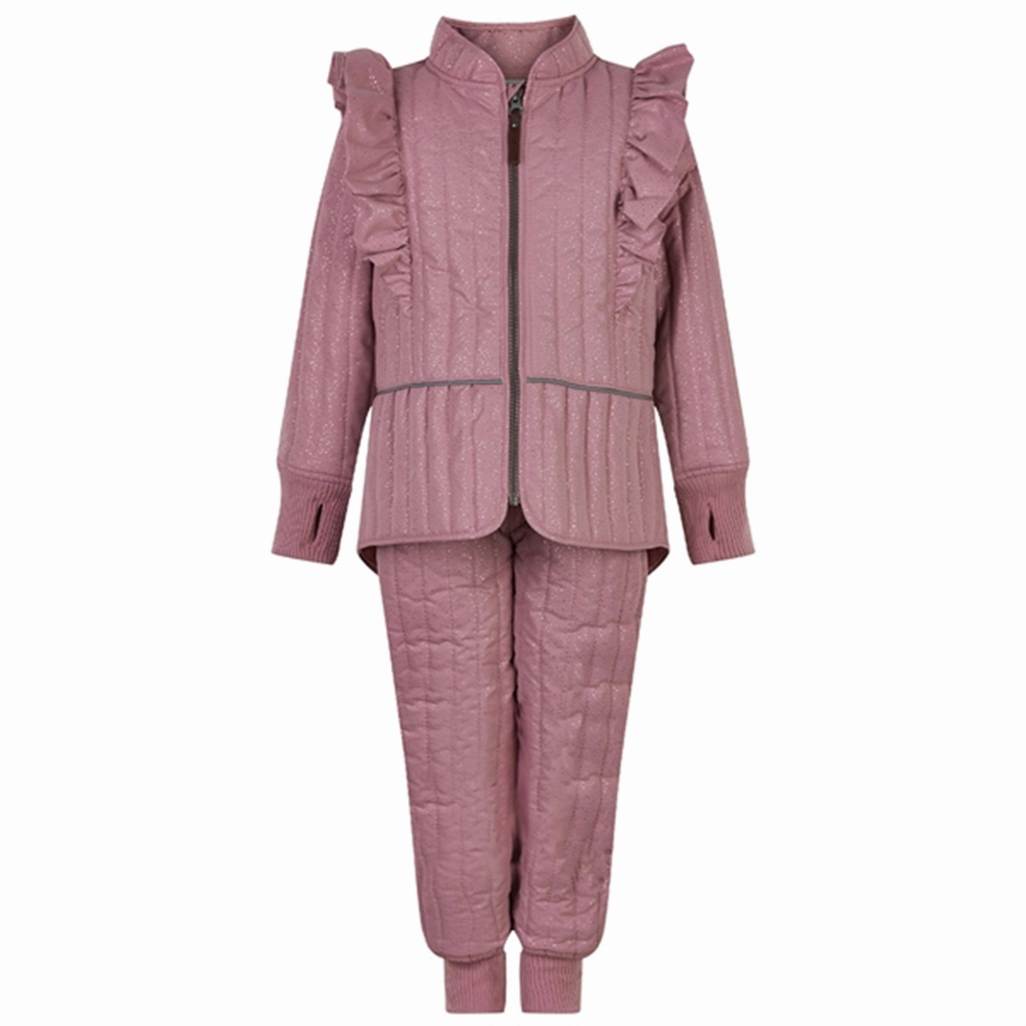 Legendary En Fant Thermal Set Lilas m. Guld Glitter Artisanal