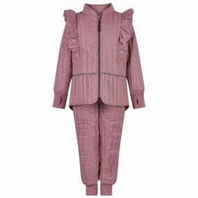 En Fant Thermal Set Lilas m. Guld Glitter Long-lasting Durable
