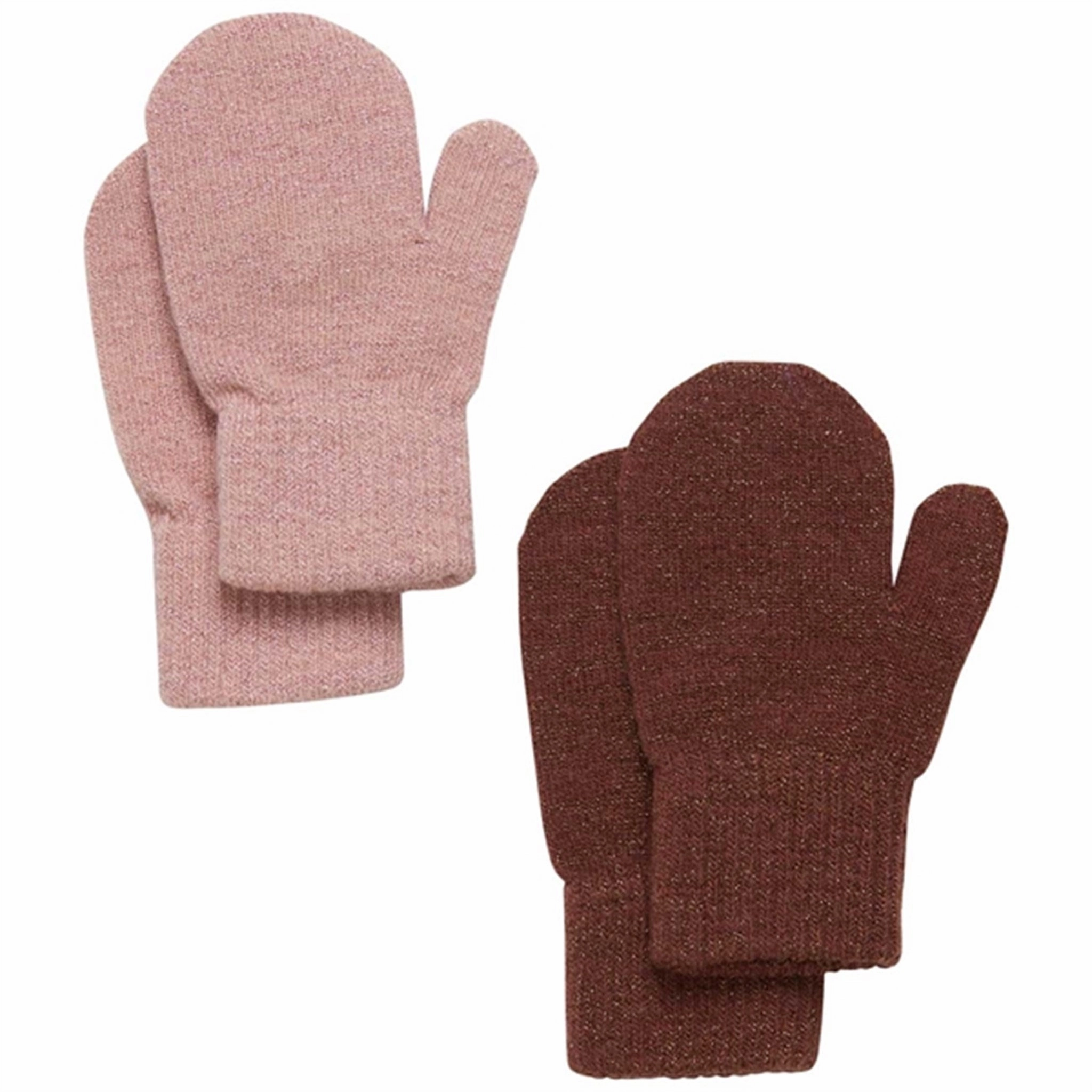 Magnetic CeLaVi Mittens Magic Glitter 2-Pack Fudge Refined