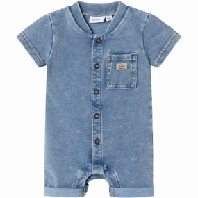 Enchanting Name It Light Blue Denim Lou Sweat Denim Long Shorts Suit Global