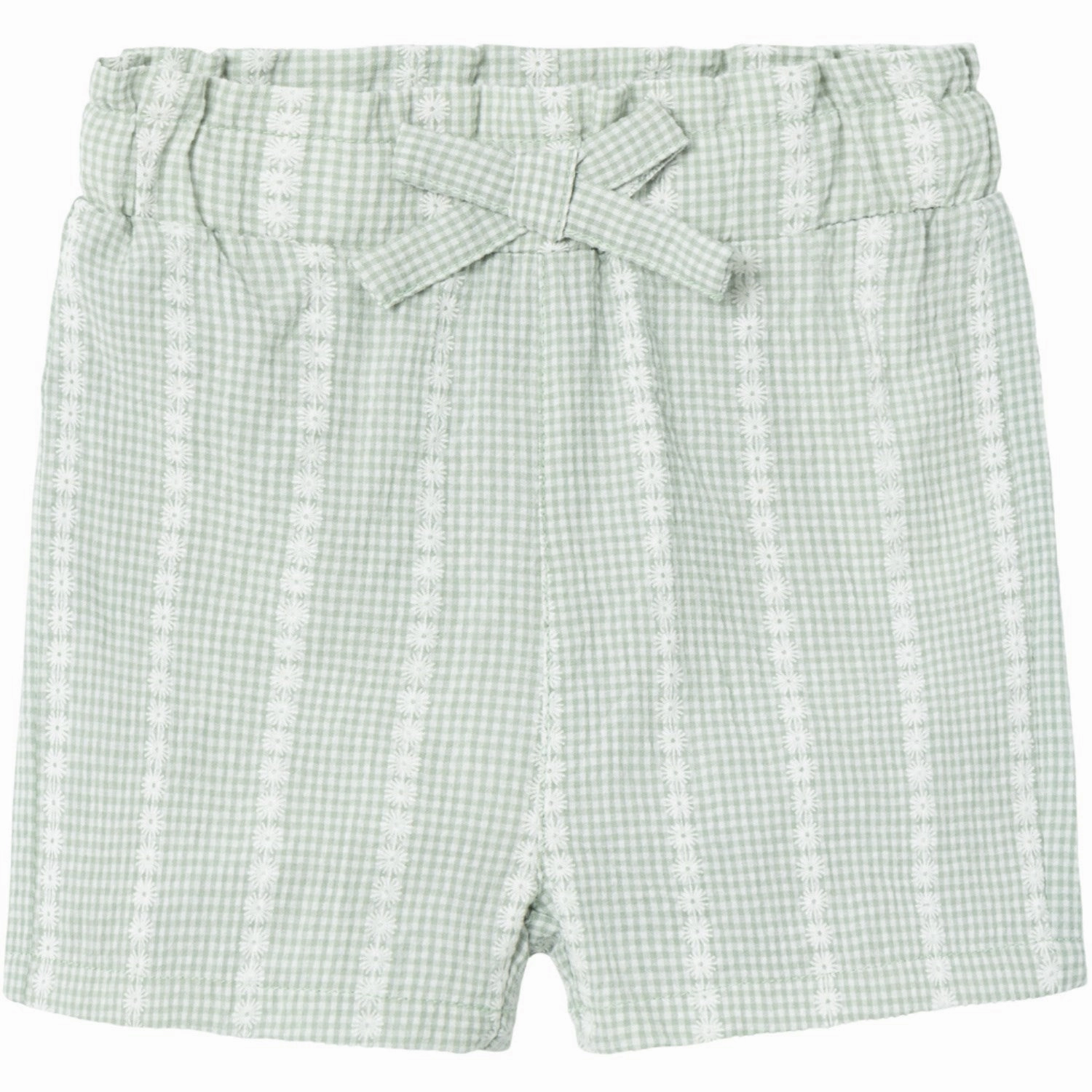 Enchanting Name It Silt Green Hicheck Shorts Durable