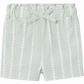 Enchanting Name It Silt Green Hicheck Shorts Durable