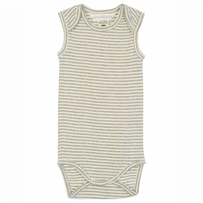 Enchanting Serendipity Sage/Offwhite Baby Tank Stripe Body Elegance