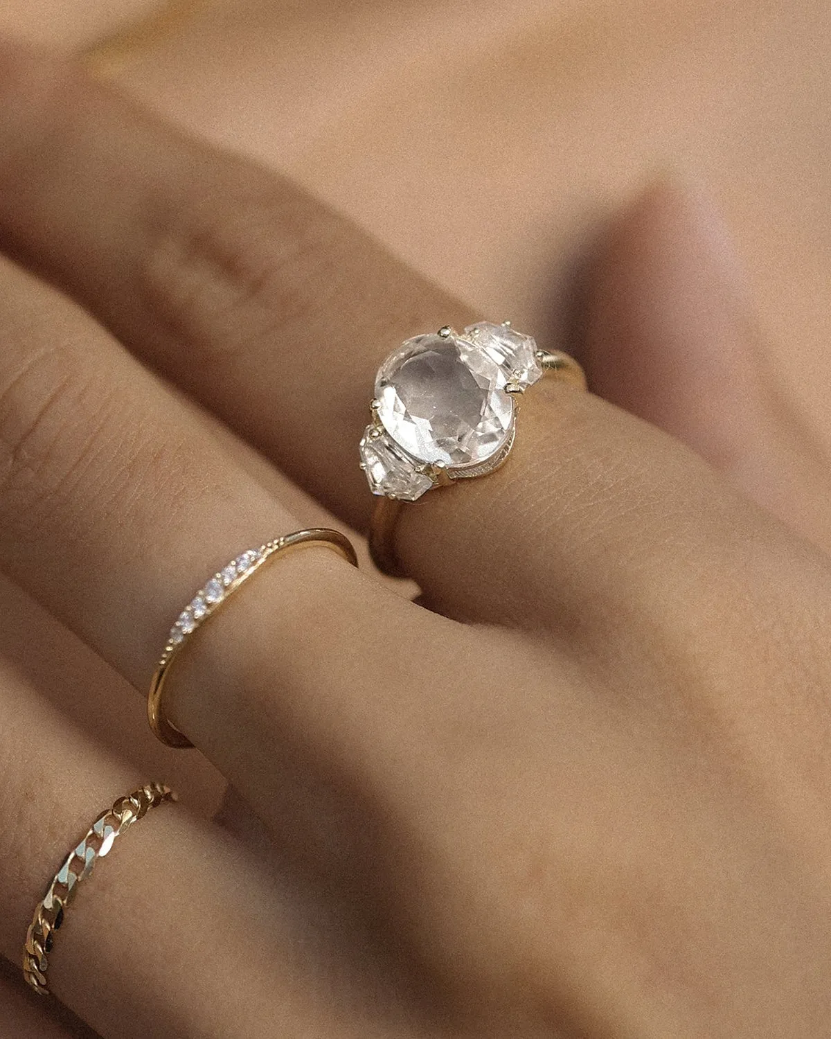 Epaulette Bold Ring