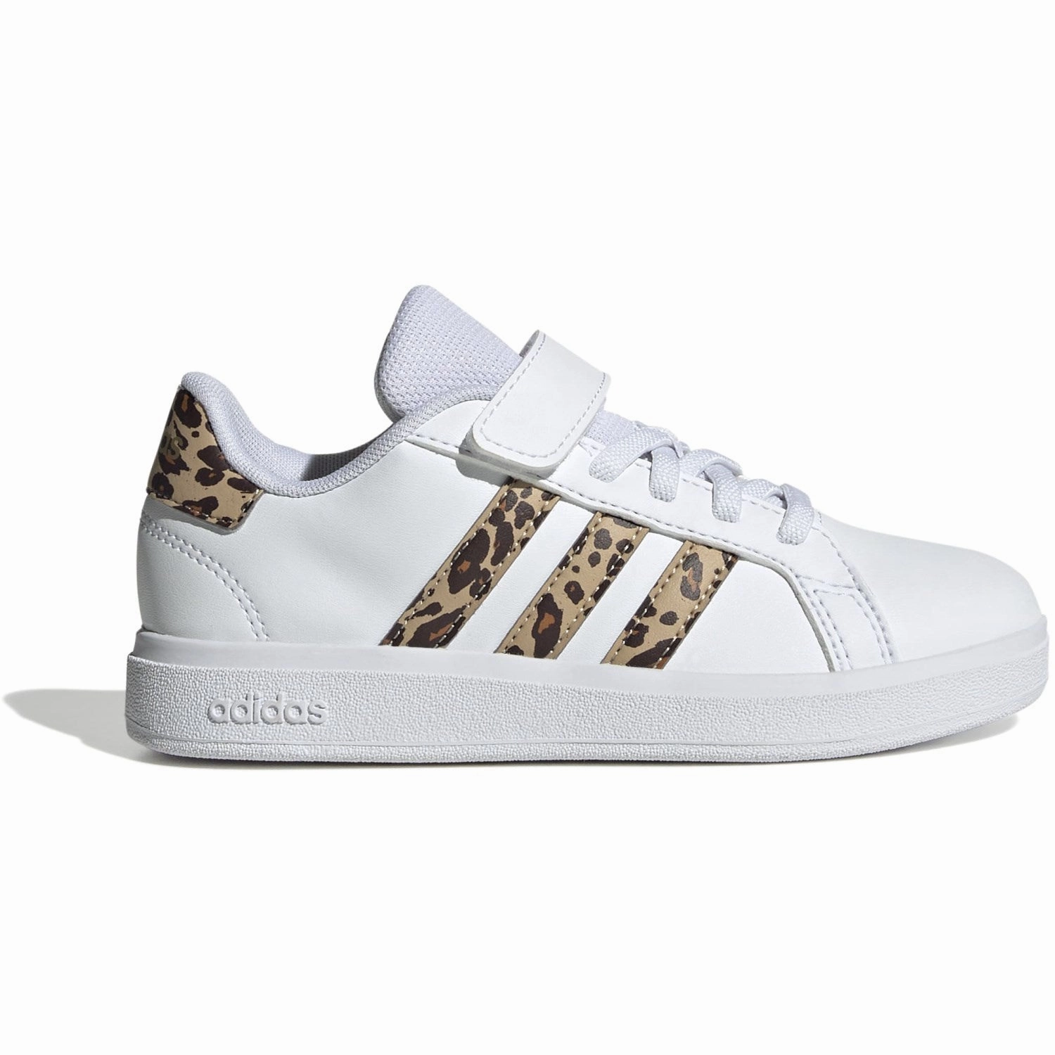 Espadrilles adidas Originals Ftwr White/Magic Beige/Matte Gold Grand Court 2.0 El C Sneakers Indoor shoes