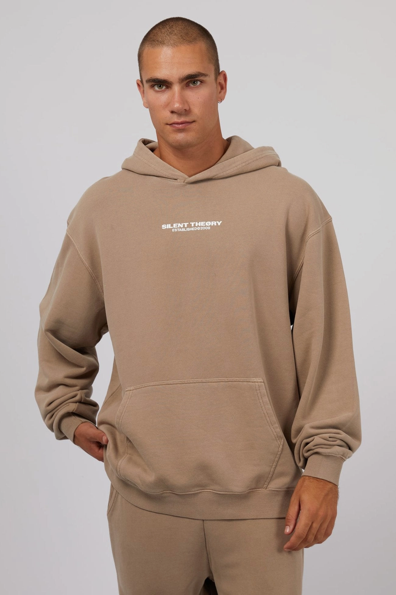 Essential Theory Hoodie Tan sale poster sale deals