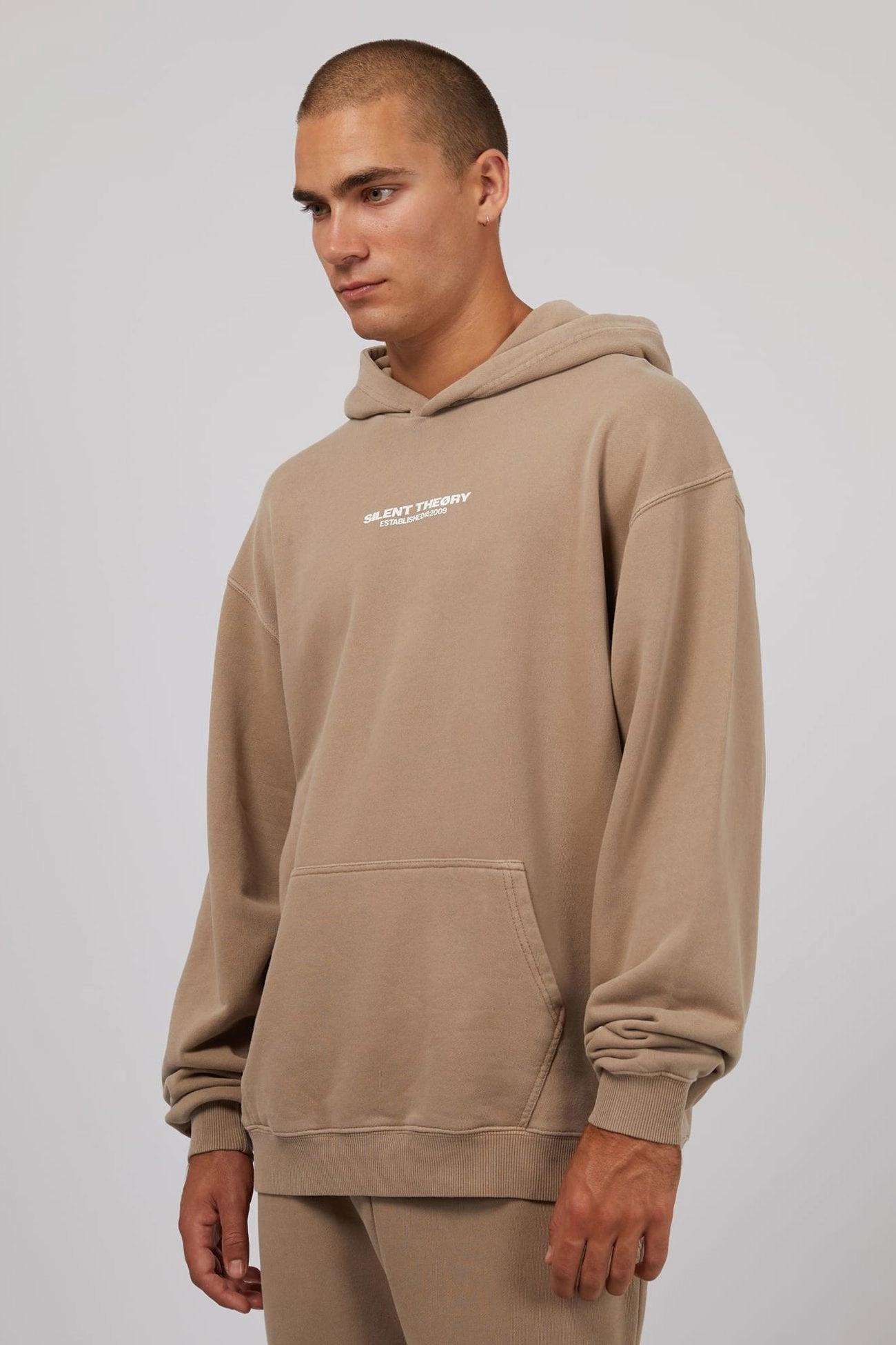 Essential Theory Hoodie Tan sale poster