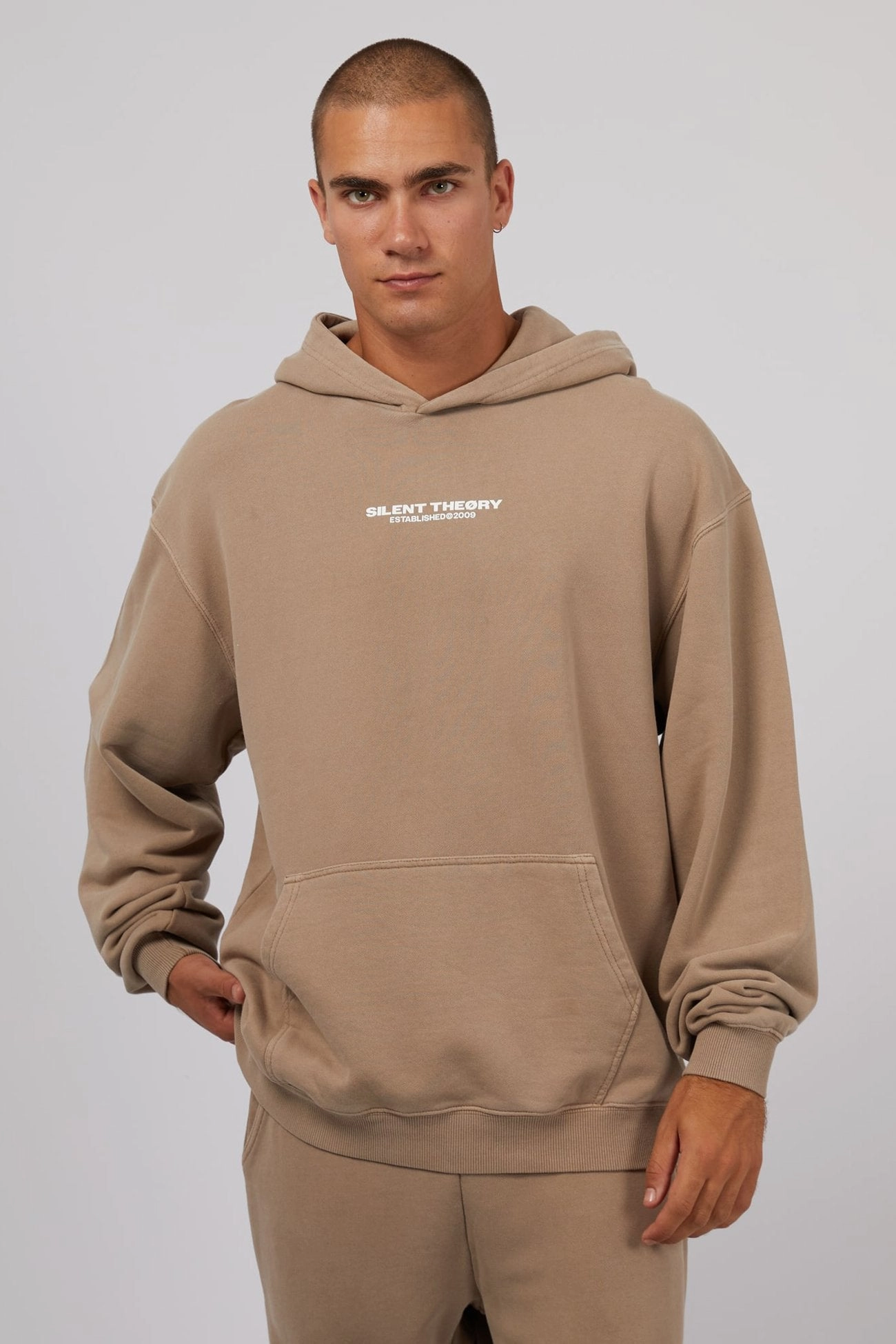 Essential Theory Hoodie Tan sale poster sale deals