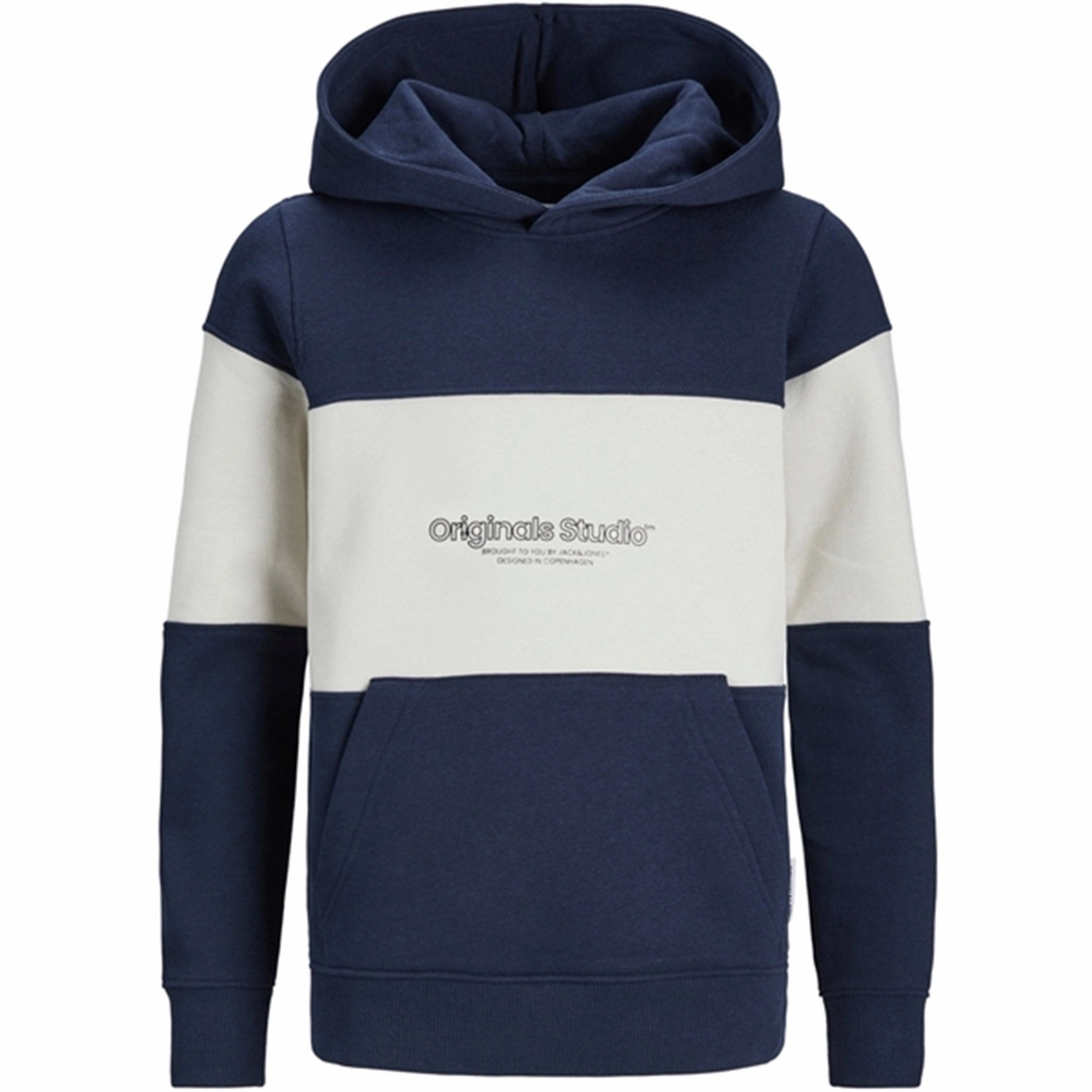 Esteemed Jack & Jones Junior Navy Blazer Lakewood Colorblock Sweat Hoodie Global