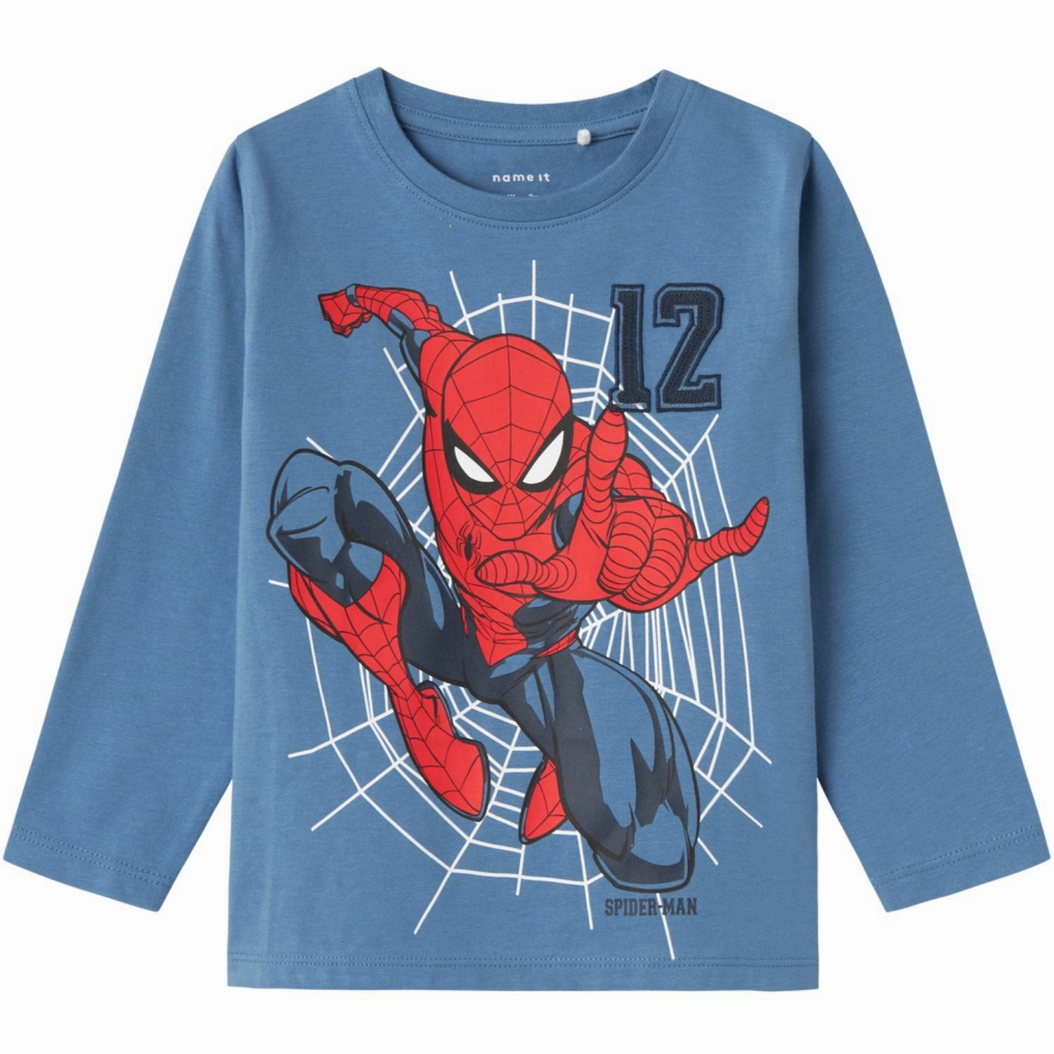 Name It Coronet Blue Jaris Spiderman Blouse Exceptional Celebrated