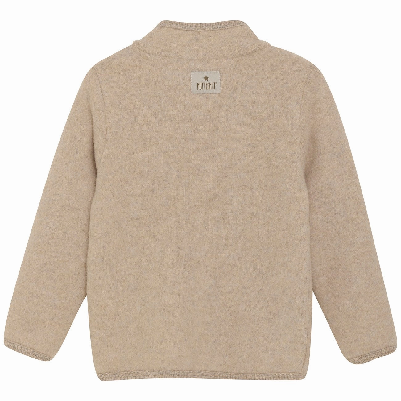 Ethereal Huttelihut Camel Melange Jacket Wool Fleece